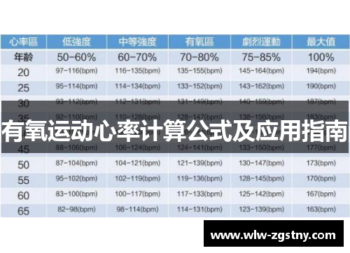 有氧运动心率计算公式及应用指南